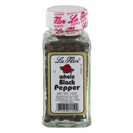 La Flor Whole Black Pepper 2 oz