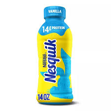 Nestle Nesquik Lowfat Vanilla Milk 14 Fl Oz