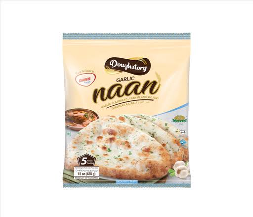 Dawn Garlic Naan, 5pcs