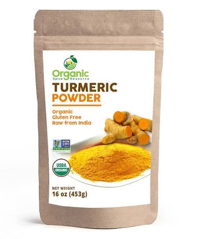 Organic Spice Resource Turmeric Powder 454 g