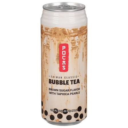 Pocas Bubble Tea Brown Sugar 16.5 Fl Oz