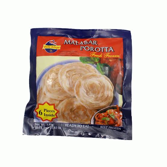 Dd Malabar Porotta : 6 Pcs