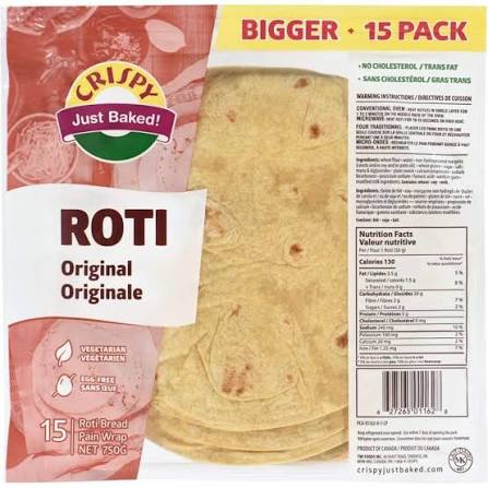 Crispy Roti Original 750 g
