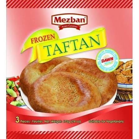 Mezban Asian Cuisines Frozen Taftan 24 oz 3 Pieces