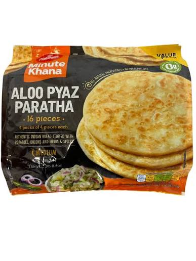 Haldirams Aloo Pyaz Paratha, 16 ct