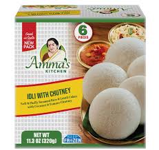 AMMA'S KITCHEN IDLI EITH CHUTNEY 320G