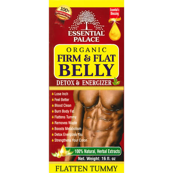 Essential Palace Organic Firm Flat Belly Detox And Energizer 16 oz
