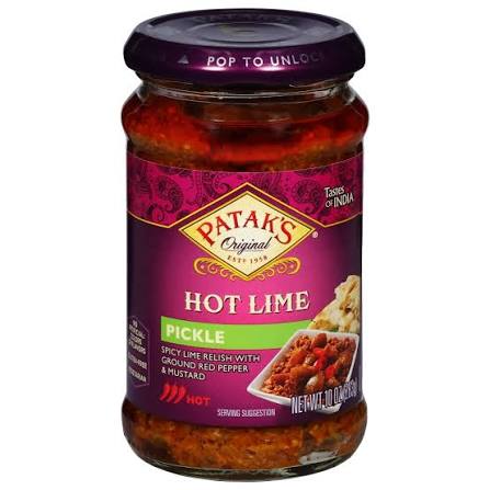 Patak's Hot Lime Relish 10 oz