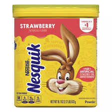 Nestle Nesquik Strawberry Flavor Powder Drink 18.7 oz