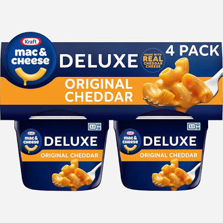 KRAFT MAC&CHEESE DELUXE 4PK