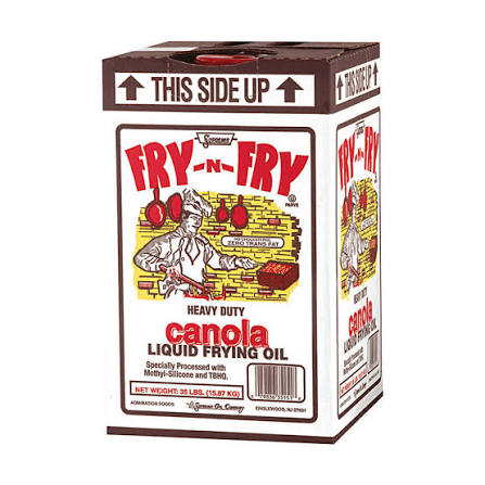 Fry N Fry canola oil 35 lb