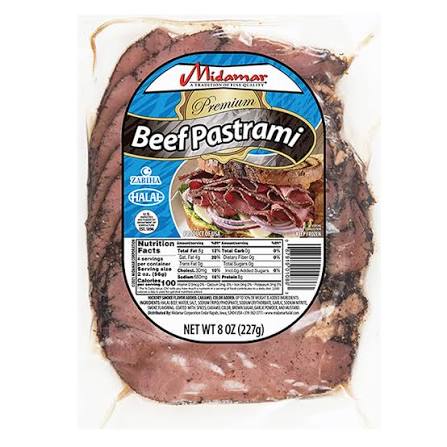 Midamar Beef Pastrami 227 g