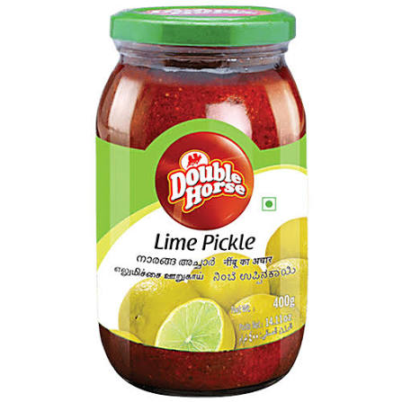 Double Horse White Lime Pickle, 400 g