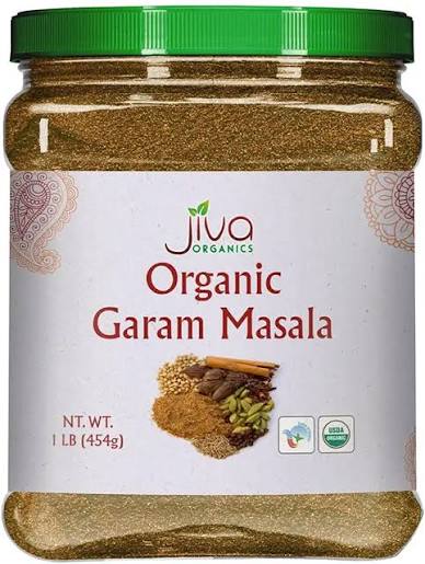 Jiva Organic Garam Masala : 1 lb