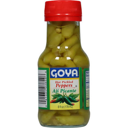Goya Hot Pickled Peppers 6 Fl Oz