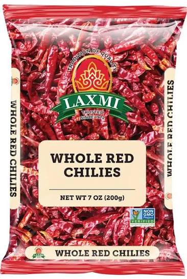 Laxmi Whole Red Chilli 7 oz