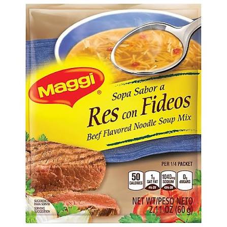 Maggi Beef Flavored Noodle Soup Mix 2.11 oz