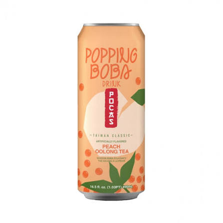 POCAS POPILING BOBA DRINK : 490 ML