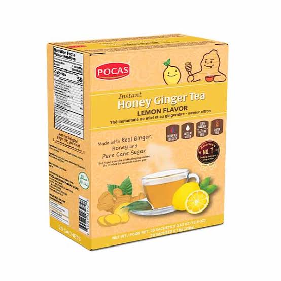 Pocas Honey Ginger Lemon Tea 20 sachets