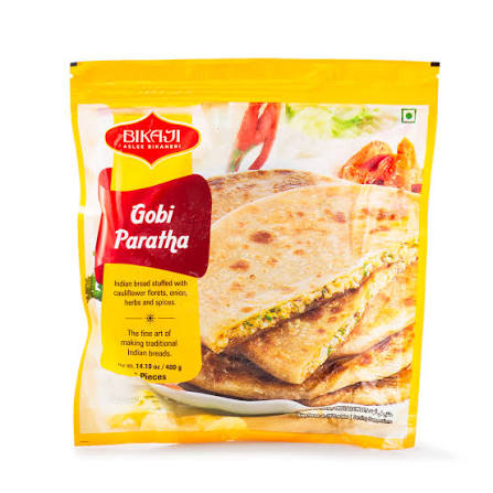 Bikaji gobi parantha 4 pcs