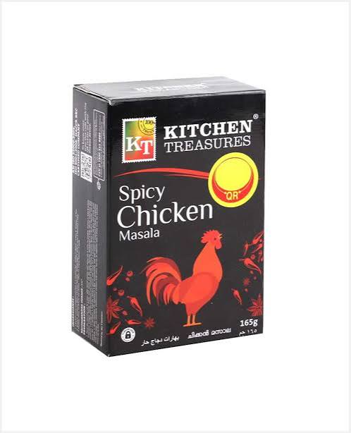 Kt spicy chicken masala 165g