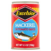 Excelsior mackerel in tomato sauce 5.5 oz