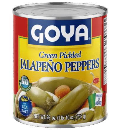 Goya Green Pickled Jalspeno : 1 lb