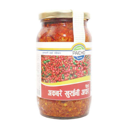 Paicho Red Pepper Pickle, 400 g