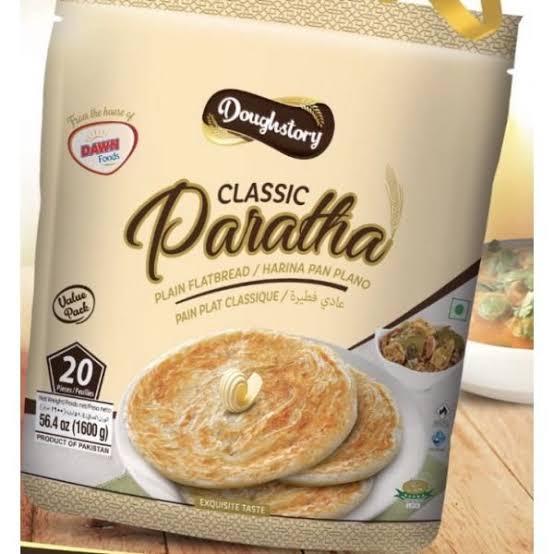 Dawn Foods Classic Paratha, 1600 g 20 Pcs