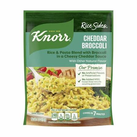 Knorr Cheddar Broccoli Rice & Pasta 5.7 oz