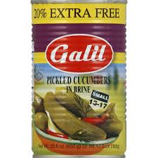 Galil Pickled Cucumbers In Brine 385g