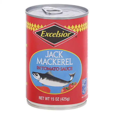 Excelsior jack mackerel in tomato sauce 425 g