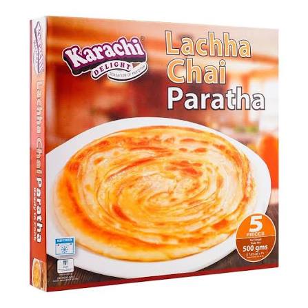 Karachi Delight Lachha Chai Paratha 5 pcs