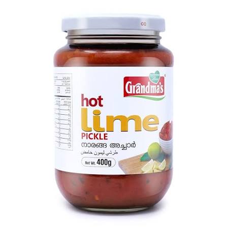 Grandma's Lime Pickle 400 g