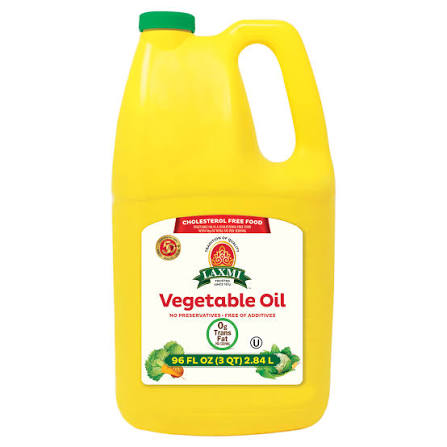 Laxmi Pure Vegatable Oil 96 Fl Oz