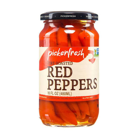 Pickler Fresh Red Peppers : 480 ml