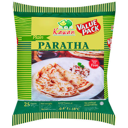 Kawan Plain Paratha Bulk, 25pc