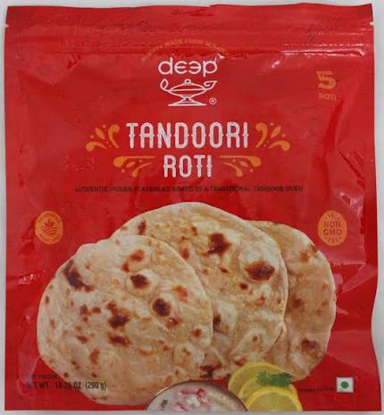 Case Deep Tandoori Roti, 5pcsx24