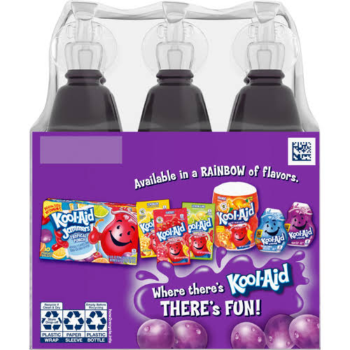 Kool-aid Bursts Grape Artificially Flavored Soft Drink 40.5 Fl Oz
