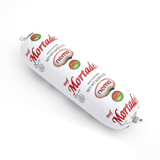 Nema Beef Mortadella : 1 lb