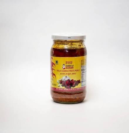 NAU Aama ko Achar Dalla &Garlic Paste Pickle 380g+10g