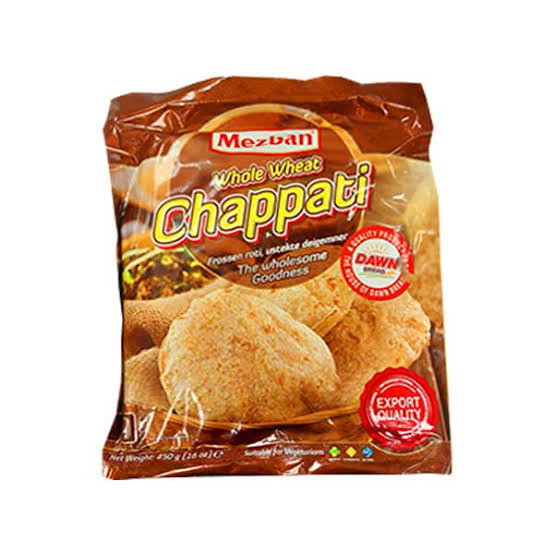 Mezban Whole Wheat Chappati 450 g