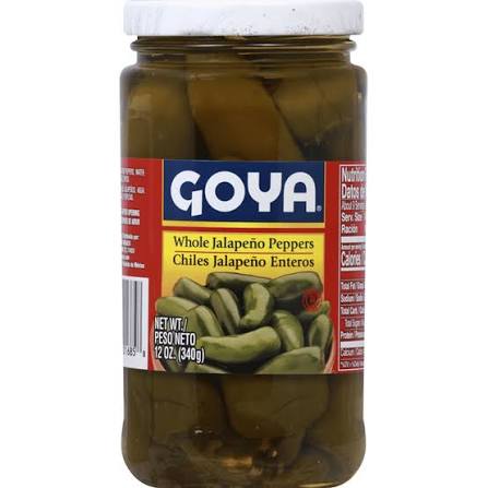 Goya whole jalape 12oz