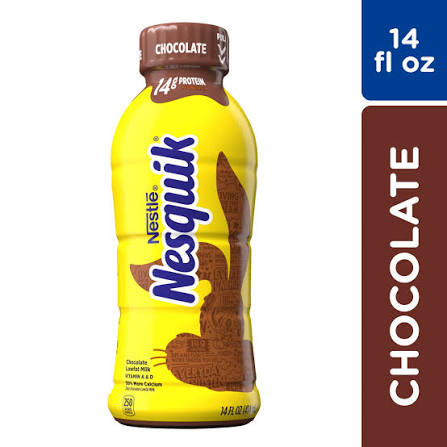 Nesquik Chocolate Lowfat Milk 14 oz