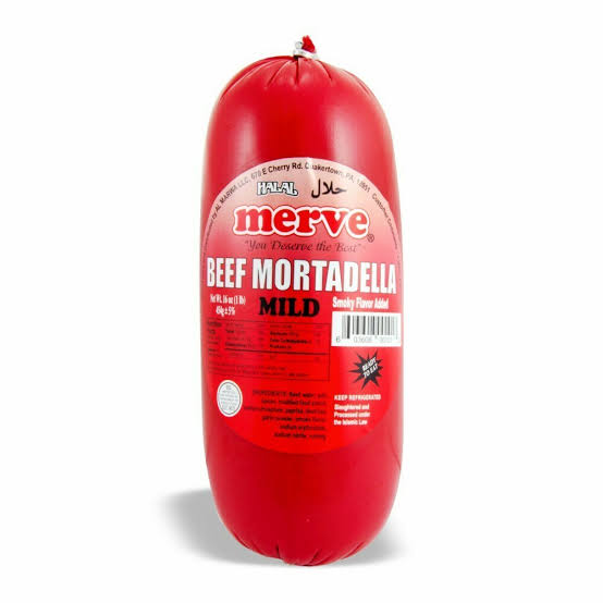 Merve Beef Mortadella 16 oz