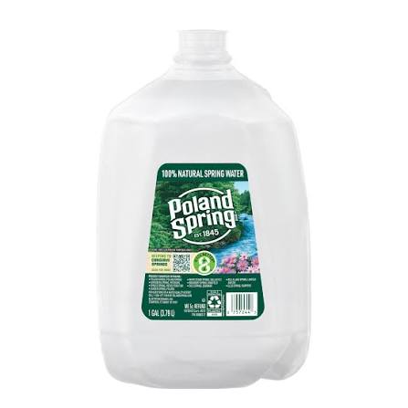 Poland spring water galan 3.79 L