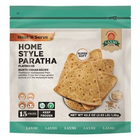 Laxmi Home Style Paratha 15 pcs