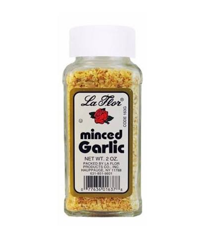 La Flor Minced Garlic 2 oz
