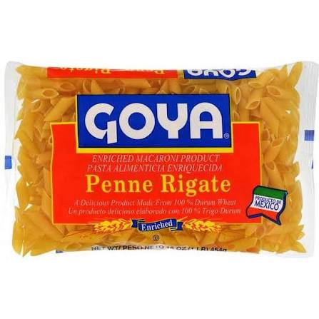 Goya Penne Rigate Pasta 454 g