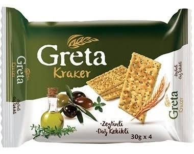 Greta Cracker With Olive 120 g